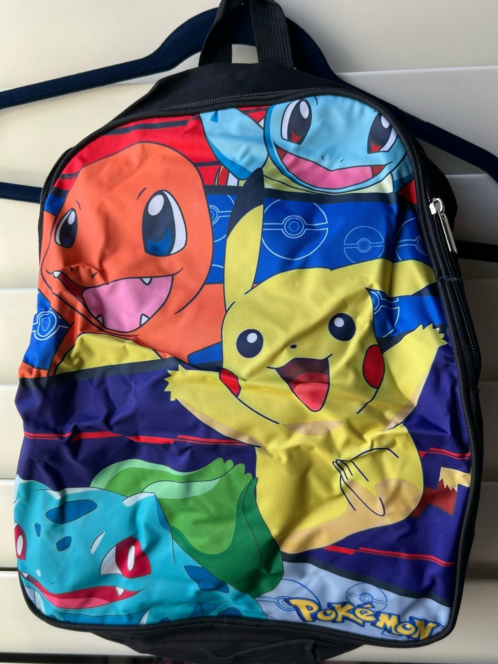 Pokemon Kids Backpack NEW - Yellow Pikachu Design